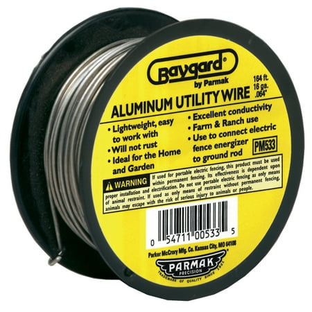 Baygard Parker Mccrory 00533 Baystock Single Strand Aluminum Wire