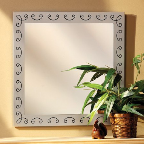 3 WAY WALL MIRROR - 3 WAY SWIRL WALL MIRROR - wall mirror - Walmart.com