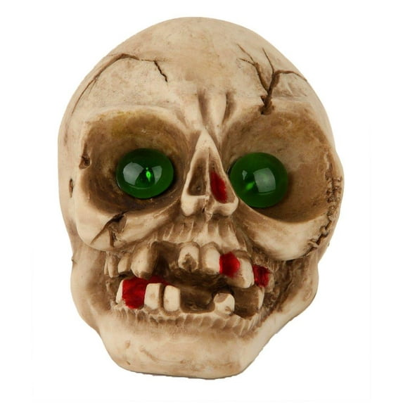 Lightahead® Solar Powered Halloween Decoration Light Solar Skull light - Outdoor Garden Light Multi-Color Changing