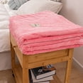 thumbnail image 3 of Winter Solid Color Thick Warm Sofa Couch Bed Soft Throw Blanket Bedroom Bedding, 3 of 7