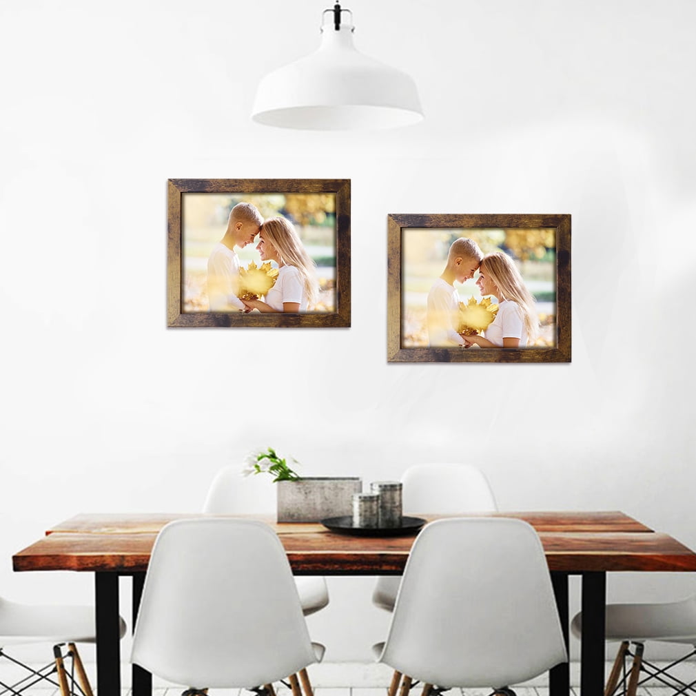 Buy 7 Pack 8.5x11 Picture Frame Brown, Award Certificate Diploma