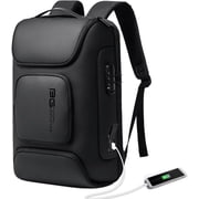 BANGE Gray Business Laptop Backpack with USB Charging Port