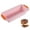 Pink, variant on Meatloaf and Bread Pan | Gourmet Non-Stick Silicone Loaf Pan for Baking Banana Bread, Meat Loaf, Pound Cake | Non-Stick Silicone, Handles - Pink