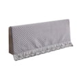 thumbnail image 2 of Protector de la cubierta de las cabeceras de la cama Protector De La Cubierta Antipolvo De La Cabecera De La Cama Elástica 120cm Gris Gris Magideal Protector de la cubierta de las cabeceras de la cama, 2 of 7