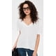 thumbnail image 2 of Remera Nina V de Free People en Marfil, Talle S, Transpirable, 2 of 6