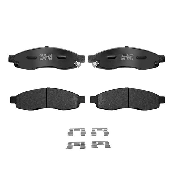 Front Ceramic Brake Pad Kit For 2004-2007 Nissan Titan