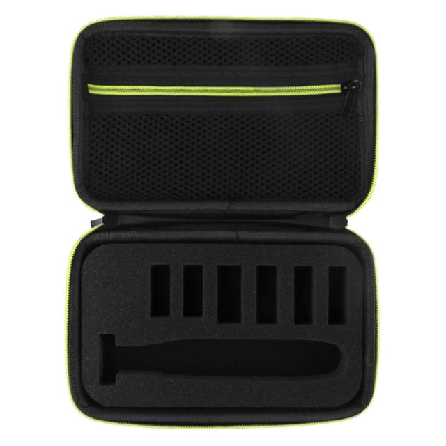 Caja de Almacenamiento Zulema para Afeitadora Con Forro Suave Verde