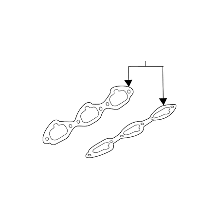 Genuine OE Nissan Manifold Gasket - 14035-3TA0B