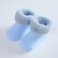 thumbnail image 2 of KONDYS Baby Sock For Winter Warm Socks Toddlers Boys Girls Children Socks Princess Socks Floor Socks Breathable Cozy Baby Socks, 2 of 4