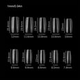 thumbnail image 2 of QualitChoice Acrylic Nail Tips Almond Shape Quick-drying Suitable For Home DIY Easy To Apply Square nail plate, 2 of 6