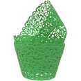 thumbnail image 1 of 50 envoltorios para magdalenas, papel artístico para hornear, filigrana, encaje de vid pequeña, forro cortado con láser, envoltorios para tazas para hornear, estuches para muffins, bandejas para, 1 of 6