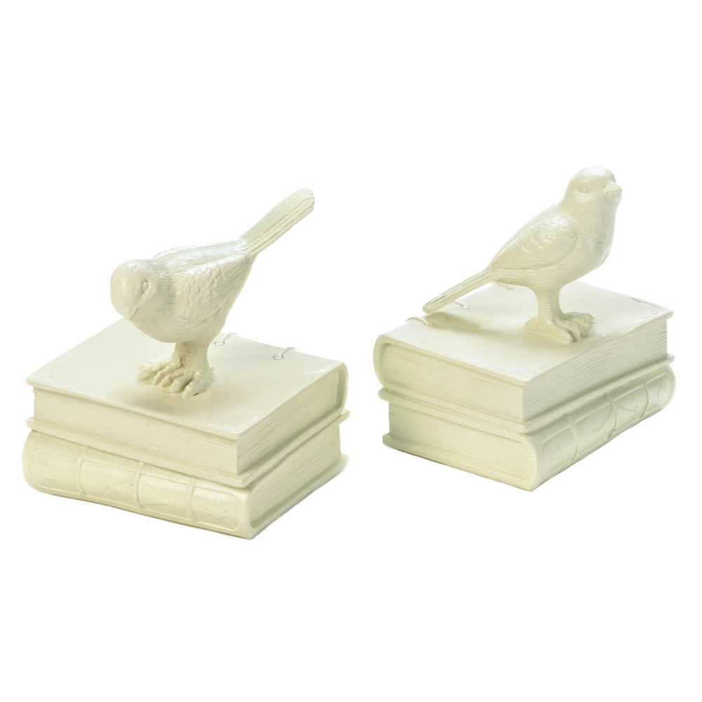 Bookends For Books, Decorative Adjustable Bookends, Songbirds Bookends