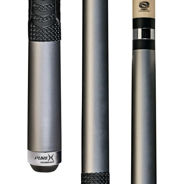 Pure X HXTC14 Pool Cue | Matte Silver | MZ Multi-Zone Grip