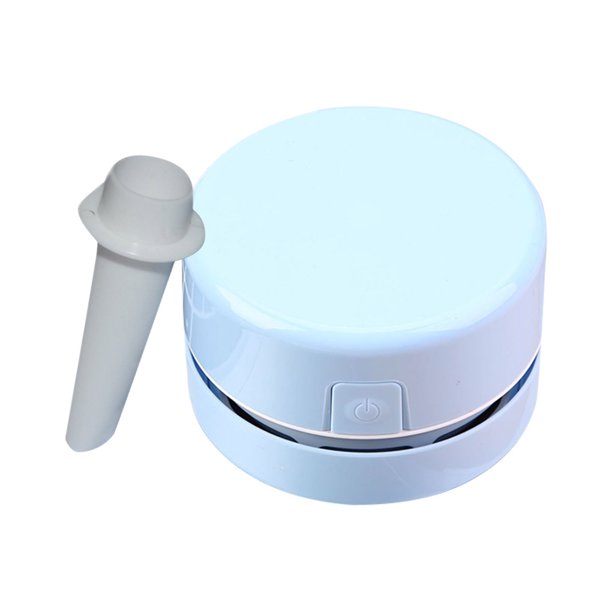 Toystoory Mini aspiradora para el hogar, coche, aspiradora inalámbrica, USB, recargable, removedor de polvo portátil, teclado de escritorio, colector de Suministros de limpieza para el hogar azul Toystoory HA007291-02