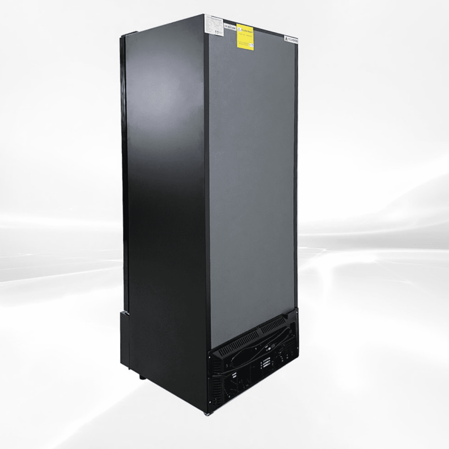 Commercial Beverage Refrigerator, Glass door 23 1/2" x 22" x 64 1/2", 8.5 cu ft display Fridge, NSF Certified.