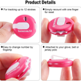 thumbnail image 3 of 6 Pcs Mini Golf Score Counter Golf Stroke Counter with One Contact Reset Shot Putt Indicator Sport Accessories, 3 of 7