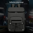 thumbnail image 2 of Estbridge Camping Essential Cooler Backpack Insulation Leak-proof Waterproof Backpack Large Capacity Lightweight Travel Camping Beach Backpack Cooler Ice Chest Black, 2 of 7