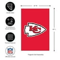 thumbnail image 7 of Kansas City Chiefs 28" x 44" Double-Sided Garden Flag, 7 of 7
