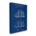 thumbnail image 3 of Stupell Industries Blue Ship Boat Diagram Detailed Blueprint Patent Design Canvas Wall Art, 16 x 20, Design by Karl Hronek, 3 of 5