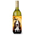 thumbnail image 1 of ""Caroline'S Treasures Botella De Vino Halloween Basset Hound Koozie Hugger 750 Ml Multicolor"", 1 of 1
