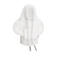 thumbnail image 4 of Funda para pomo de palanca de cambios de coche, sudadera con capucha, accesorios universales, interior de coche de moda Blanco, 4 of 9