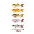 thumbnail image 3 of LNKOO 5PCS Fishing Lures for Bass Trout Segmented Multi Jointed Swimbaits Slow Sinking Swimming Lures Freshwater Saltwater Bass Fishing Lures Kit Lifelike, 3 of 8