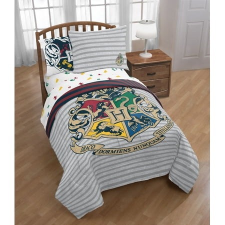 Harry Potter Boys Reversible Twin Comforter, Sheet Set, & BONUS Sham (5 ...