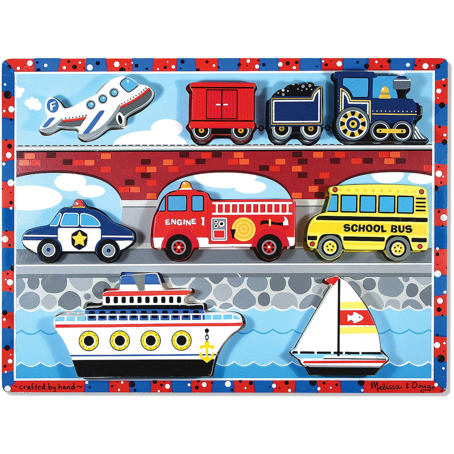 melissa and doug train cars