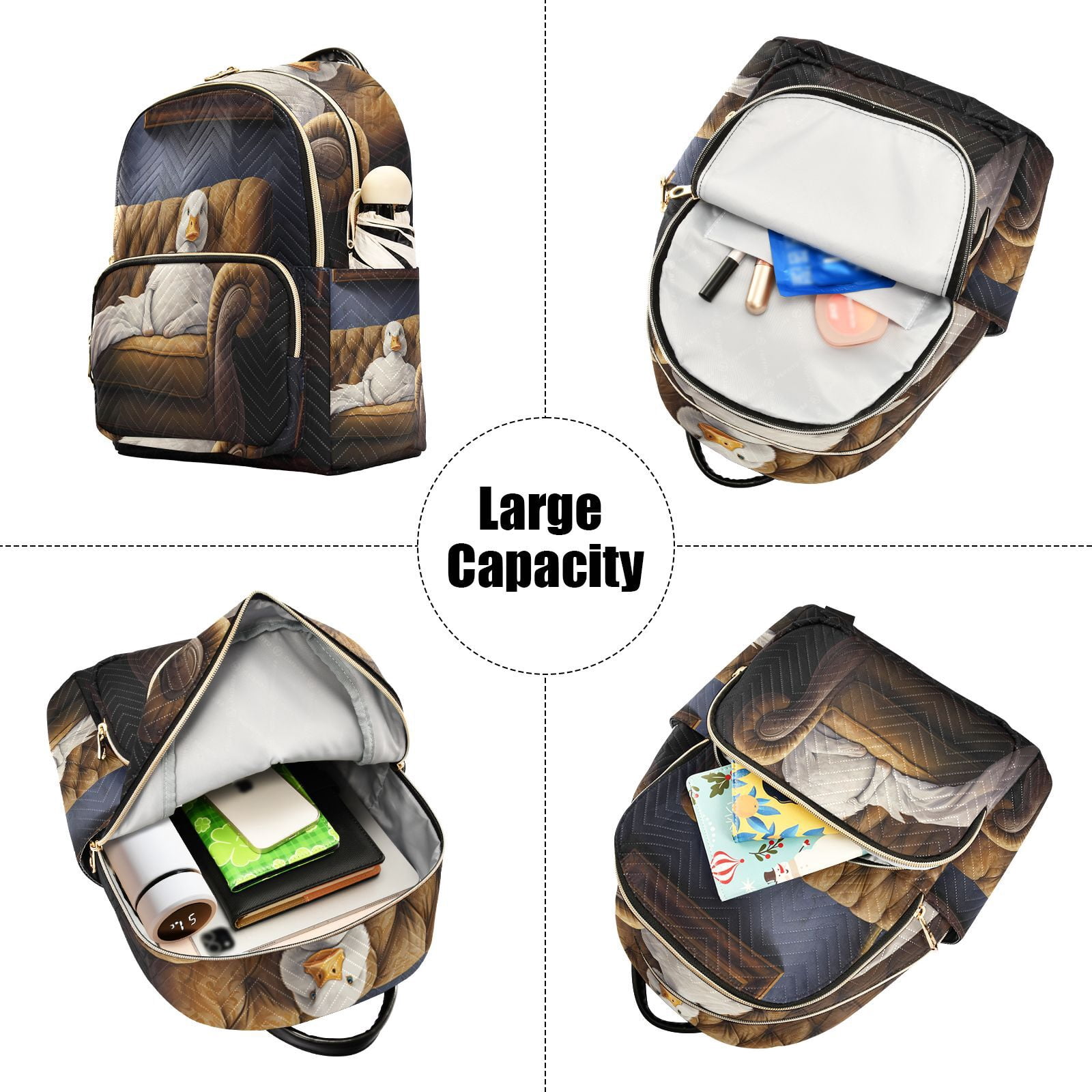 Couch ? bagpack new Duck Sofa Travel Laptop Backpack Casual Daypack Lightweight  main image 3