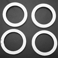 thumbnail image 2 of Car Audio Speaker A-Column Tweeter Bracket Gasket for 2 Inch & 3.5 Inch 3.8 Inch Speakers Washer, 2 of 6