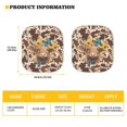 thumbnail image 5 of KUIFORTI Highland Cow Car Sun Shade Windshield Foldable Sunshades&nbsp;for SUV Trucks Sedan, Car Window Covers, Blocks Uv Rays Visor Shield Cover Keep Your Vehicle Cool, 5 of 5
