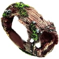 thumbnail image 2 of Adorno para pecera de resina no tóxica, decoración de paisajismo de cueva de barril roto, 2 of 5