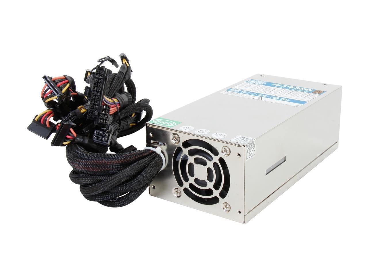 Athena Power AP-U2ATX80FEP8 20 Plus 4Pin 600W Single Server Power Supply, 80 Plus Bronze
