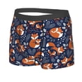 thumbnail image 2 of Balery Cute Foxes Men's Boxer Briefs, Soft and Breathable Cotton Underwear with nylon Waistband-XX-Large, 2 of 9