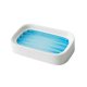 thumbnail image 1 of EeaseMX Jabonera de pared de doble capa con bandeja de drenaje para ducha, baño y cocina (azul), 1 of 8