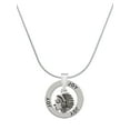 thumbnail image 1 of Delight Jewelry Silvertone Small Indian - Mascot Joy Ring Charm Necklace, 18", 1 of 4