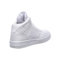 thumbnail image 4 of Tenis Tipo Bota Panam Mujer Moda Casual Urbano Tipo Piel Blanco Suela Ligera 126A6S blanco 22, 4 of 6