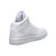 thumbnail image 4 of Tenis Tipo Bota Panam Mujer Moda Casual Urbano Tipo Piel Blanco Suela Ligera 126A6S blanco 22, 4 of 6