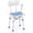 Padded Chair with Back, variant on 500lb Heavy Duty Shower Chair | Tool Free 6-Height Adjustable Padded Anti-Slip Bench for Elderly & Disabled