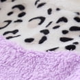 thumbnail image 5 of Hotiary 2-8Y Girls Winter Warm Fleece Hooded Jacket Toddler Girl Casual Long Sleeve Zipper Leopard Pattern Fuzzy Jackets Coats Outerwear, 5 of 9