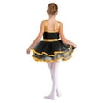 thumbnail image 2 of Ocealan Robe Tutu Jazz Danse Latine pour Filles, Sequins, Blaste, Fête d'Anniversaire, Costume de Performance, Noir 14, 2 of 7
