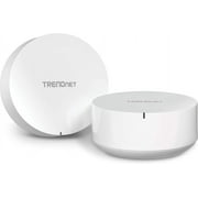 TRENDnet TEW-830MDR2K,AC2200 WiFi Mesh Router System,2 x AC2200 WiFi Mesh Routers, App-Based Setup