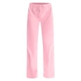 thumbnail image 4 of Pants for Women Dressy Track Pants Casual Mom Sports Suit Trousers for Women Comfy Casual Pajama Outfit plus Size 4x Womens Jean with Pink 3XL, 4 of 5