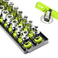 thumbnail image 1 of Ernst Manufacturing 8469HV Organizador de enchufes Premium de 13 pulgadas con 2 rieles y 1/2 pulgada, alta visibilidad, fabricado en los EE. UU., 1 of 5