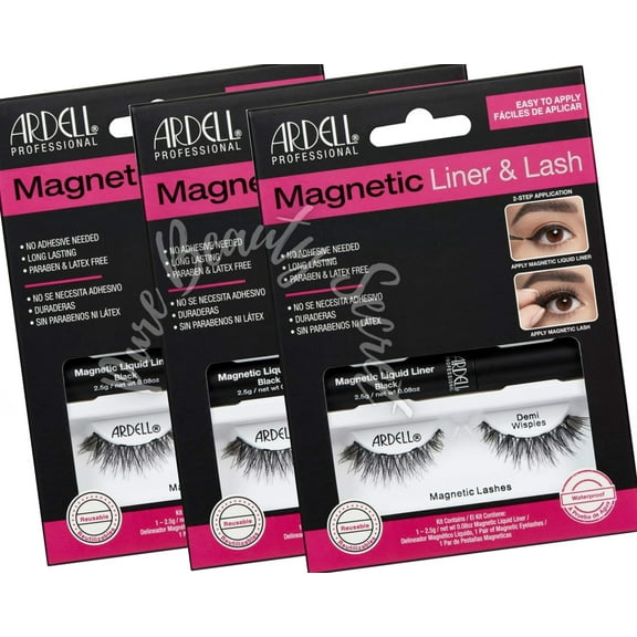 Ardell - Magnetic Liquid Liner & Lash - Demi Wispies x 3