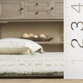 thumbnail image 5 of SAFAVIEH Pine Knot Geometric Area Rug, Green/Ivory, 6' x 9', 5 of 11