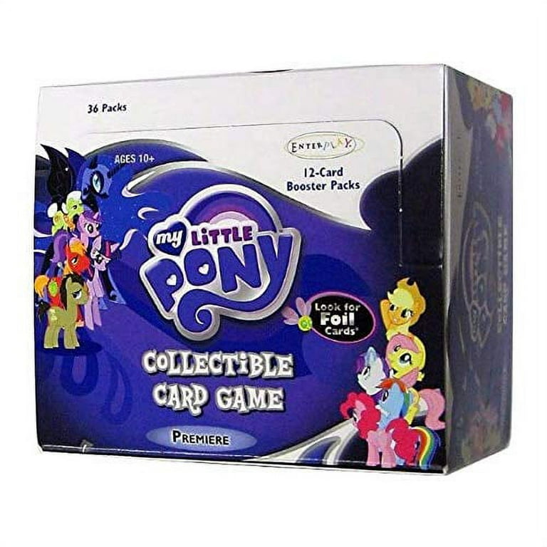 my little pony ccg premiere edition booster box Amazon.com: My Little Pony: Collectible Card Game Premiere Edition Booster  Box : Toys & Games