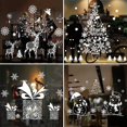 thumbnail image 2 of Pegatinas de decoración de ventana de copo de nieve de Navidad, pegatinas de alce de copo de nieve, decoraciones de Feliz Navidad para el hogar, Año Nuevo 2023, 2 of 4