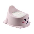 thumbnail image 3 of Orinal de entrenamiento para ir al baño, orinal de viaje interior, Adorable protector contra salpicaduras, orinal para bebé, orinal para bebés, niñas Rosa, 3 of 9