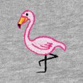 thumbnail image 2 of Dalix Flamingo Embroidered Fleece Cropped Zip Hoodie Cold Fall Winter Womens in Athletic Heather XL X-Large, 2 of 5